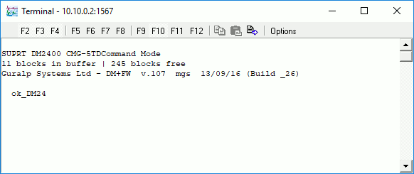 scream terminal window